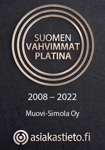 Helmi uima-altaat valmistava yritys Muovi-Simola on saanut Suomen Asiakastieto Oy:n Suomen vahvimmat Platina- sertifikaatin. Sertifikaatti myönnetään vain yrityksille, jotka täyttävät tiukat ehdot ja korkean Rating Alfa-luottoluokituksen.