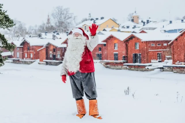 Joulupukki suosittelee. Porvoon joulu ja joulupukki.